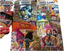 Lot 8 Large Disney Look And Find Large Hardcover Books Cars ninja Turtle monster