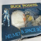 Vintage 1981 Buck Rogers Helmet   Space Gun Plastic Set Costume Cosplay Read