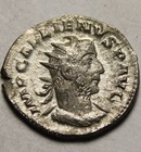 Rare Genuine Ancient Roman Silver Coin Antoninianus Gallienus Spear Shield 254ad