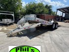 2025 Sure-trac 22  Aluminum Equipment Hauler Power Tilt Car Hauler Tilt Trailer