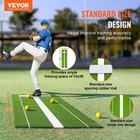 Vevor Softball Pitching Mat  10  X 3  X  l X W   Green