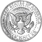 1984 P Kennedy Half Dollar Uncirculated From Mint Set With Free Shipping