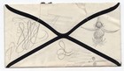 Us Sc 65 Mourning Cover  New York Fancy Cancel 1864