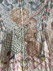 Vintage Quilt Baby Nursery Tummy Time Quilt 43 X 34    Hand Stitched Classic Toys