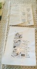 Vintage Owls In Tree Latch Hook Rug Wall Hanging Retro 1970   s Handmade 46x15