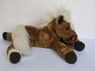Vtg Animal Alley Brown White Horse Plush Floppy Stuffed Animal Toys R Us 18 