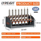 Hsk63 Cnc Tool Storage Rack Placed On The Desktop  Small Cnc Tool Cabinet