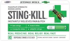 First Aid Anesthetic Swabs  Instant Pain   Itch Relief From Bee Stings And Bu   