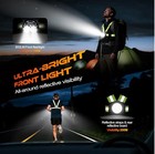 New Running Lights For Runners 800lm  6 Modes Running Light With 45  adjustable