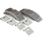 500 Plain Gray Earring Hanging Cards Display Jewelry