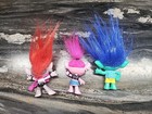 Dreamworks Trolls Action Figure Toys Kids Christmas Gift Party Dolls Anime 3 Pcs