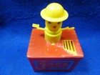 Vintage Toy Plastic Pop-up Jack In The Bank Mechanical Bank Collectable
