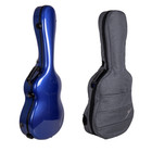 Crossrock Ultra-light Fiberglass Flamenco Classical Guitar Case 4 4 Full Size