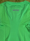 Cep  Wingtech Sport Athleisure Shirt Womens Large Viper Green Short Sleeve Nwt