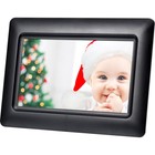 7  Screen Polaroid Digital Photo Frame - Black