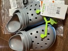 New Crocs Crocband 11016 Slip-on Clog Size M5 w7  Charcoal ocean