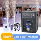 750w Fireworks Fountain Sparkler Cold Spark Machine Dmx512 For Wedding Party