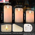 12-color Changing Flameless Candles  Battery Operated Led Candle With Remote  Ti
