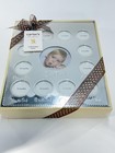 Carter s Little Giftables My First Year Baby Photo Frame Silver Keepsake Gift Bo