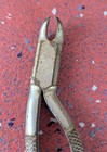 Antique Dental Tool Tooth Extraction Forceps Puller Pliers Marked 15