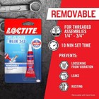 Loctite Threadlocker Blue - 242 6 Ml  1 Pack