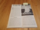 Yellowstone National Park 1948 Brochure   Ticket To Operate Motor Vehicle