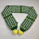 I Love John Deere Winter Scarf Beanie Knit Cap Pom Pom Green