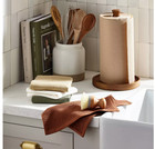 Hearth   Hand Acacia Wood Paper Towel Holder Brown - Countertop Design