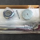 Victoria albert Free Standing Tub Overflow Drain Kit Sub-floor Chrome read Descr