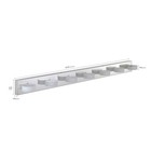 Led 52   Vanity 7 Light Rotating Round Chrome Bathroom Mirror Wall Lamp Fixture