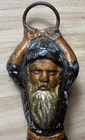 Antique Cast Lead Santa Gnome Krampus Figure Antique German Christmas