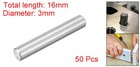 50pcs Dowel Pins M3 3mm  X 16mm Stainless Steel Shelf Support Peg Pin Rod