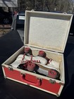 Vintage Roller Derby Roller Skates Size 8 With Red White And Blue Star  Case