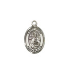 Sterling Silver Saint John The Apostle Medal 18  Lobster Claw Chain Necklace