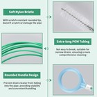 3 Pcs Auto Sunroof Drain Cleaning Tool  120 Inch Long Flexible Tube Cleaning Bru