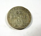 Canada Newfoundland 1904 H Silver 20 Cents