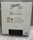 Fiesta Merengue Flatware 20-piece Fiestaware Stainless Steel Silverware New