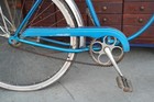 Vintage 1978 Schwinn Cruiser Springer Fork Bicycle Rear Rack Fender Light Blue