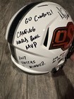 Mason Rudolph Signed Oklahoma State Cowboys Speed F s Helmet Jsa Coa Autographed
