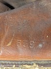 Vintage Wilson 659 Baseball Glove 1940   s Brown Leather