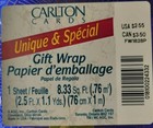 Vintage Carlton Cards Gift Wrap 1 Sheet 8 33 Sq Ft Sun Astrology Zodiac