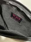 Tumi For Delta Air Lines Toiletry Makeup Amenity Travel Kit Gray Nylon Zip Bag
