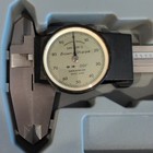 Brown   Sharpe 6in Dial Caliper  White Dial  0 001in Grad    -0 001in  599-79-2