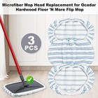Mop Heads Replacements For Ocedar Hardwood Floor  n More Microfiber Mop  3    