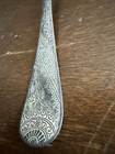 Small Early Pressed Tin Metal Spoon Primitive Kitchen Rustic Farm