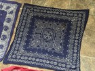 Vintage 50s 60s Fast Color Workwear Bandana Lot Of 4 Elephant Tiger Distress