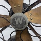Antique Westinghouse Electric Fan Brass 4 Blades 162628g Works