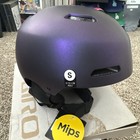 Giro Ledge Mips Snow Ski Helmet Adult Small Matte Black Purple Pearl 20 5-21 75 