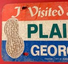 I Visited A Friend In Plains Georgia Booster License Plate Peanuts Jimmy Carter