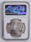 Ms69 1993-p Jefferson Commem  Silver Dollar Coin   Currency Ngc Brown Lbl